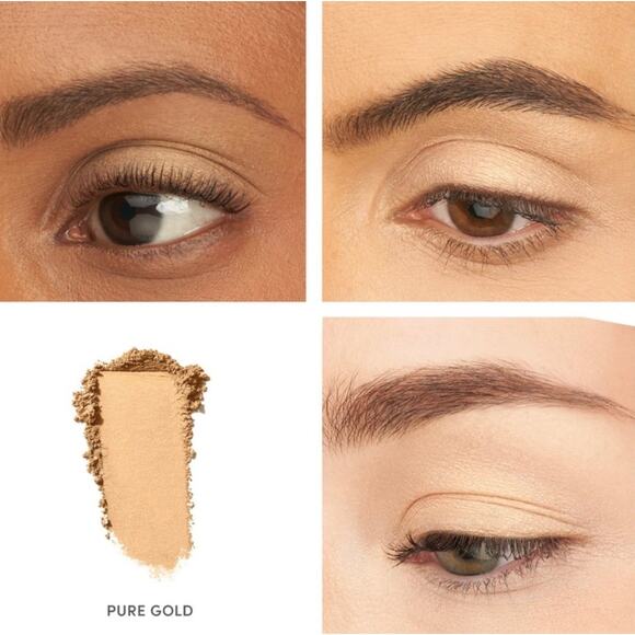 NIB jane iredale PurePressed Eye Shadow in Pure Gold 1.3g/.04 oz. - Picture 3 of 9